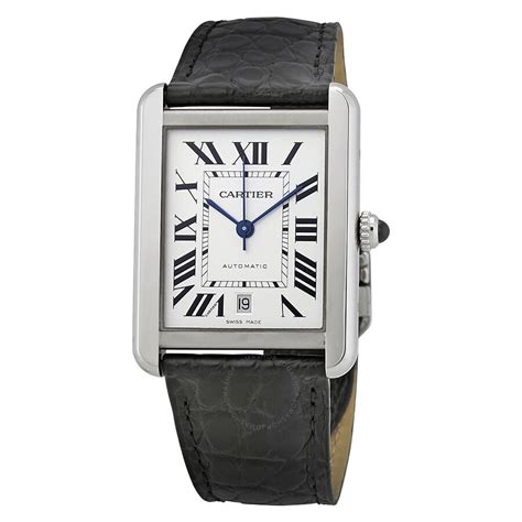 used cartier tank mens|pre owned cartier tank watches.